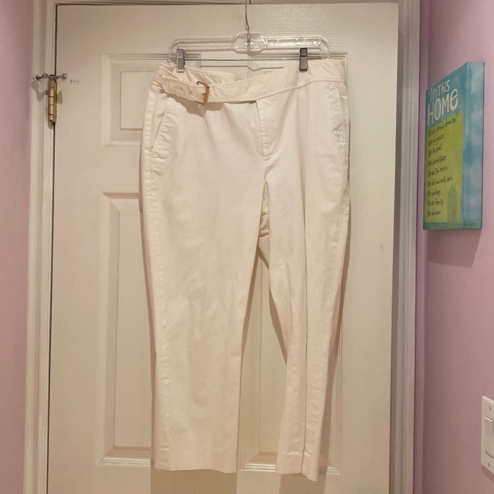 Ralph Lauren white pants